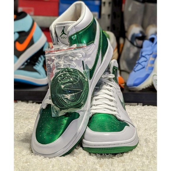 Nike Air Jordan 1 High Golf Metallic Green DQ0660-130 Men\'s Size 13 main image 14